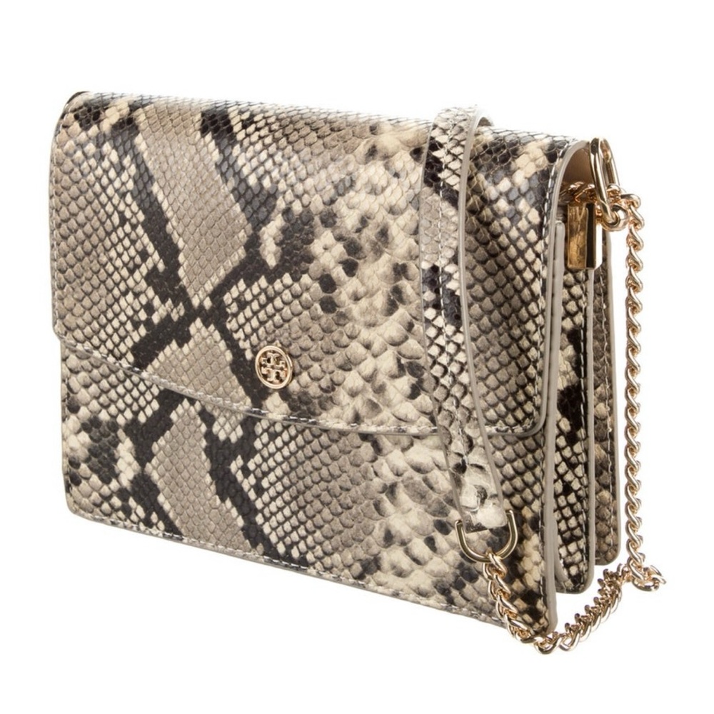 Tory Burch Python Crossbody Bag